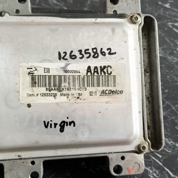 Genuine Used & Virginised GM E38 Engine Control Unit (ECU / ECM) Part Number: 12635862 | Service Number: 12633238